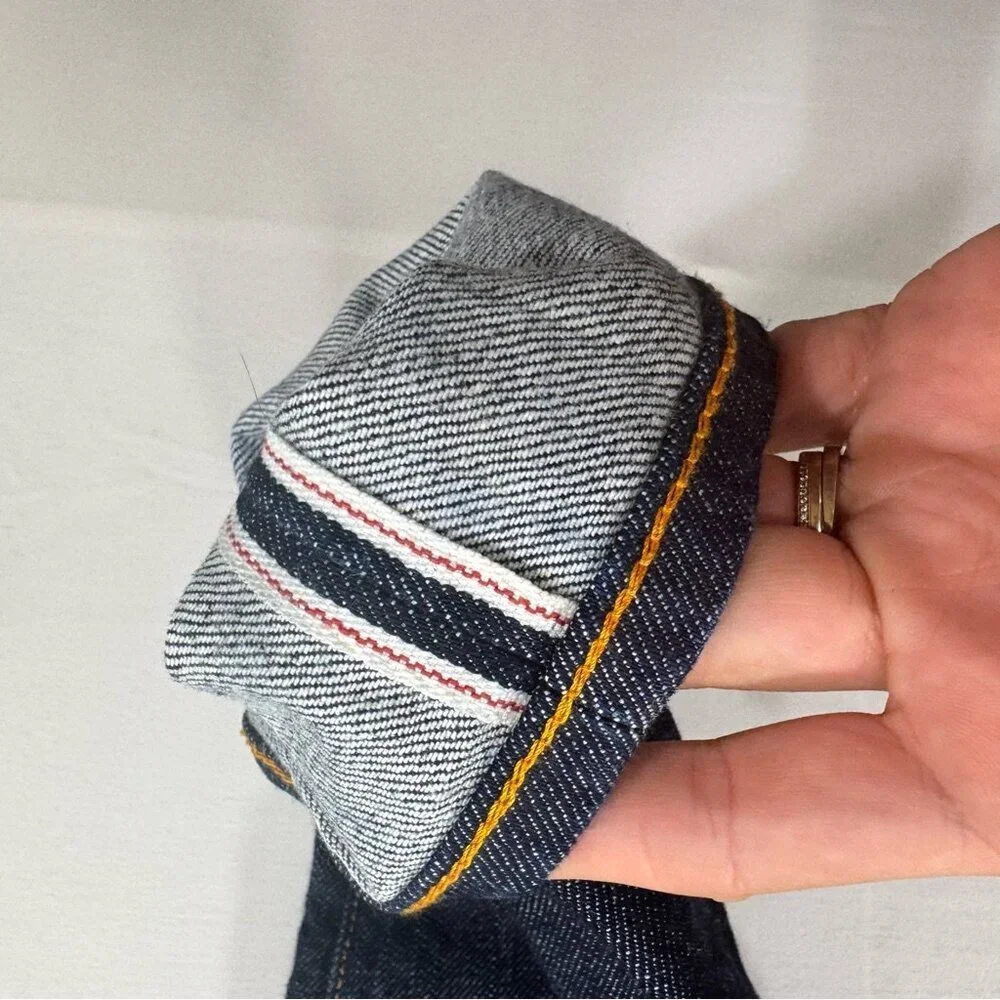 UNIQLO +J J. Jil Sander Selvedge Straight Jeans Women’s 25 Dark Wash Denim